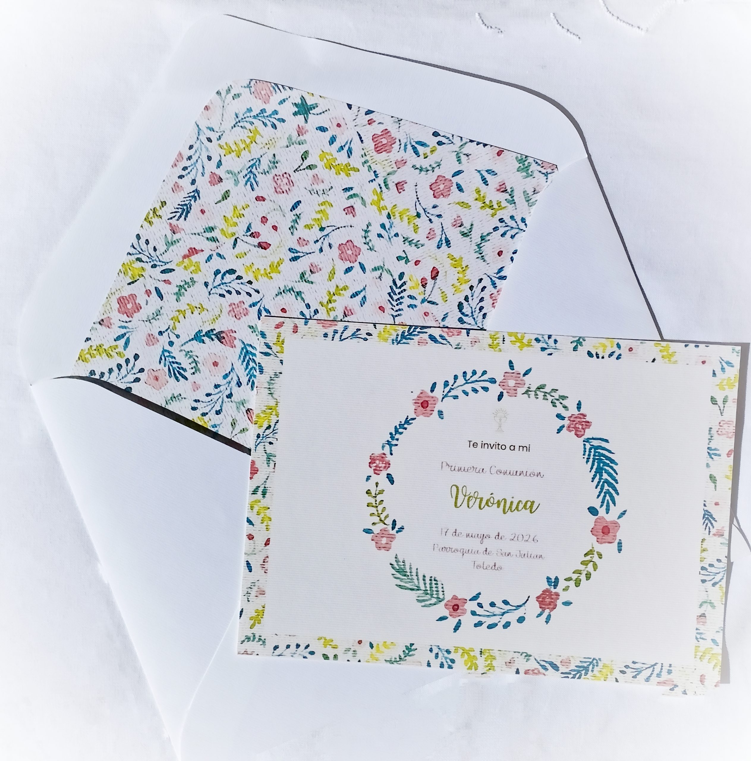 Invitaciones Comunion 